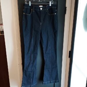 Forever 21 Dark Blue Flare Jeans